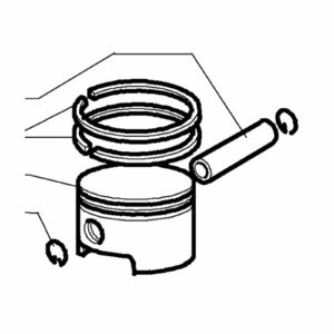 Oleo-Mac 750 fűkasza dugatty&uacute; AIP