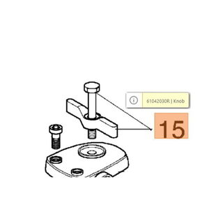 Oleo-Mac korm&aacute;ny r&ouml;gz&iacute;tő csavar