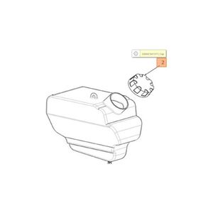 Oleo-Mac OM 104,105, 106, 107 tanksapka